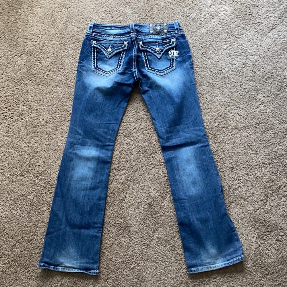 Miss Me Women's Denim Boot Cut Jeans 30x34 - Picture 2 of 5